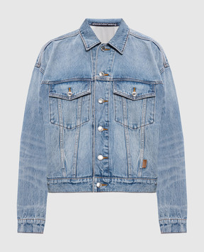 Alexander Wang Блакитна джинсова куртка 4DC2262102