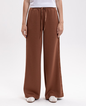 Twinset Коричневые спортивные штаны 262TT2343