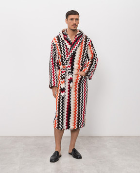 Missoni Home Махровий халат Best в брендовий візерунок 1E3AC99109