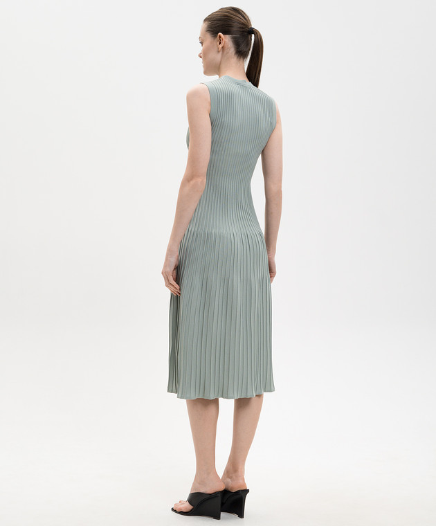 Max Mara Зеленое платье PEGIZIO MXPEGIZIO изображение 3