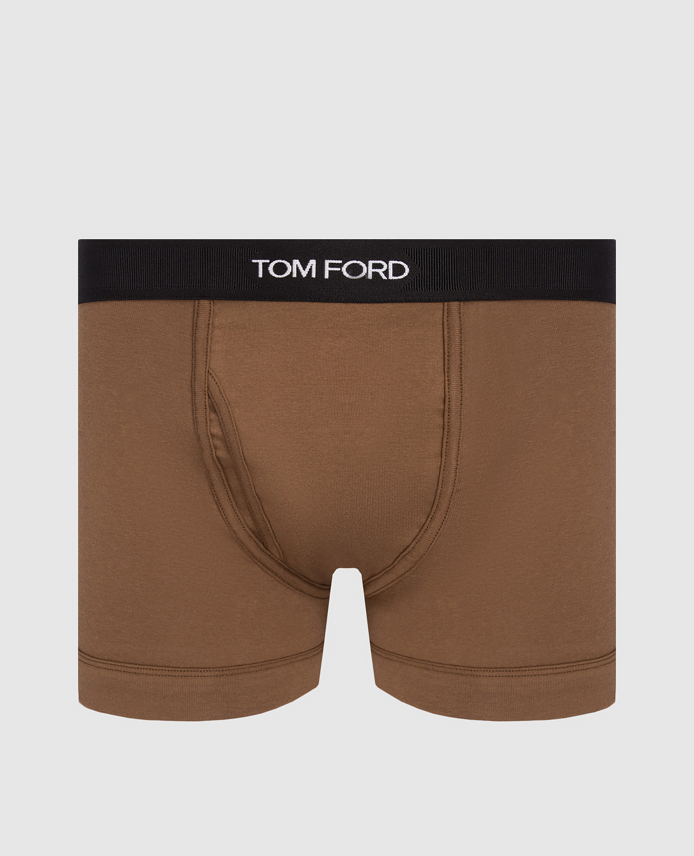 Коричневые трусы-боксеры