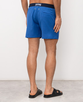 Vilebrequin Сині шорти для плавання Super 120's MGUU3L49