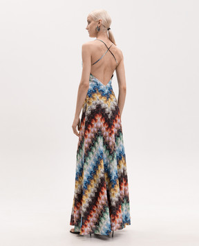 Missoni Сукня у візерунок з відкритою спиною DS26SG3ZBR015J