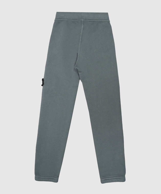Stone Island Детские синие спортивные штаны L2S166200004S04251012 изображение 2