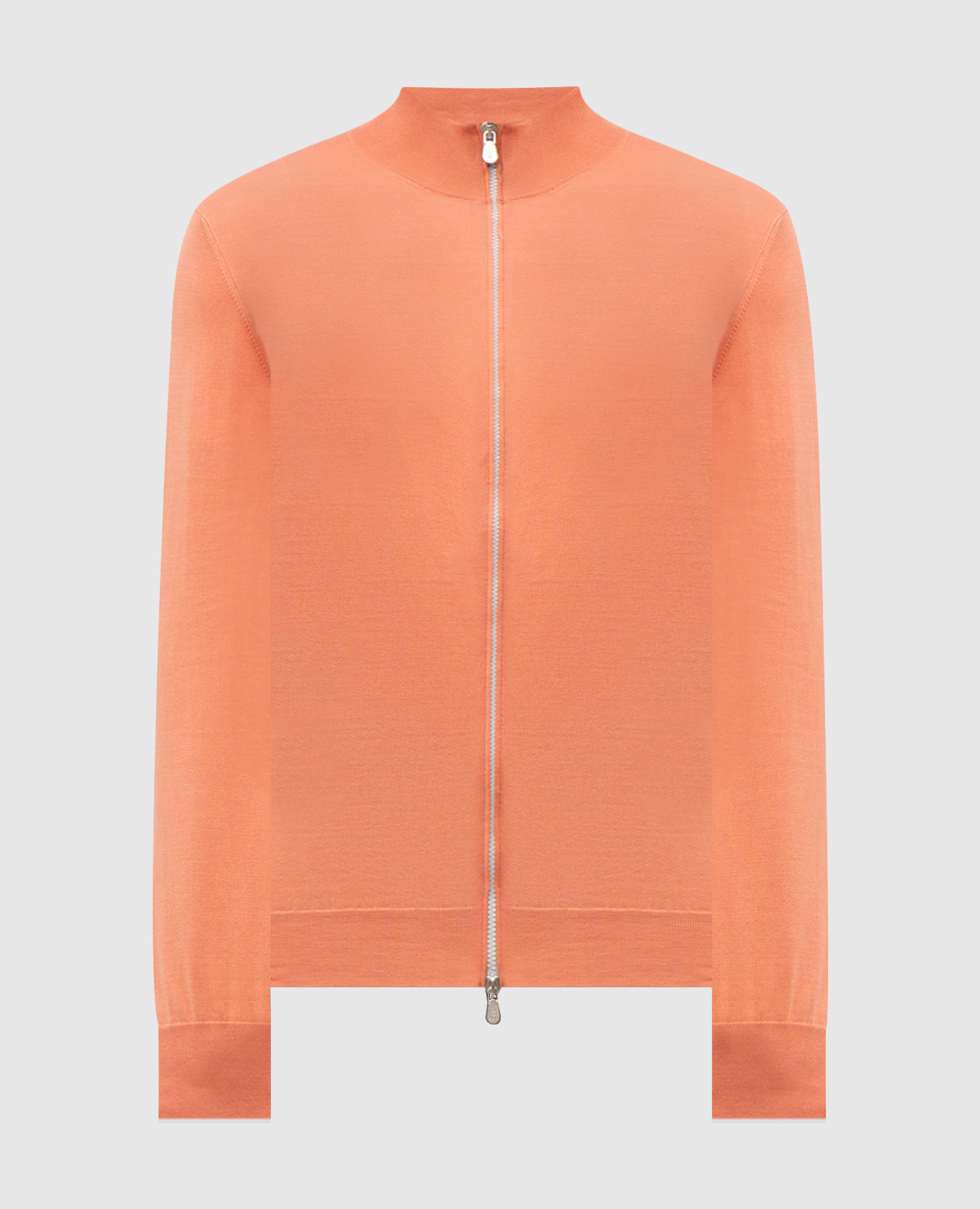 Оранжевый кардиган