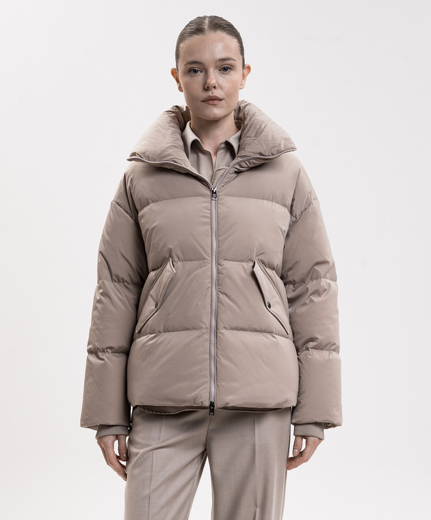 Woolrich Бежевий пуховик Kelly CFWWOU2230FRUT1148 зображення 3