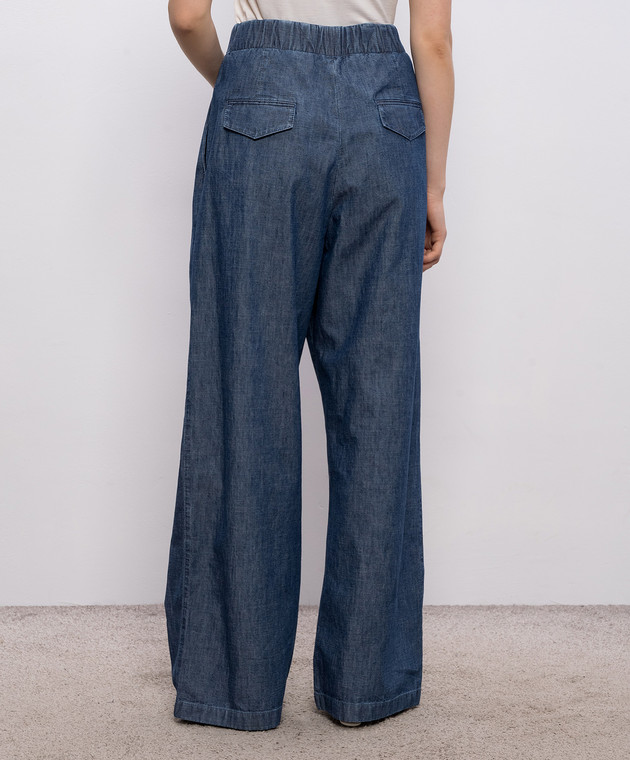 Jil Sander Сині штани J02KA0391J45323 зображення 4