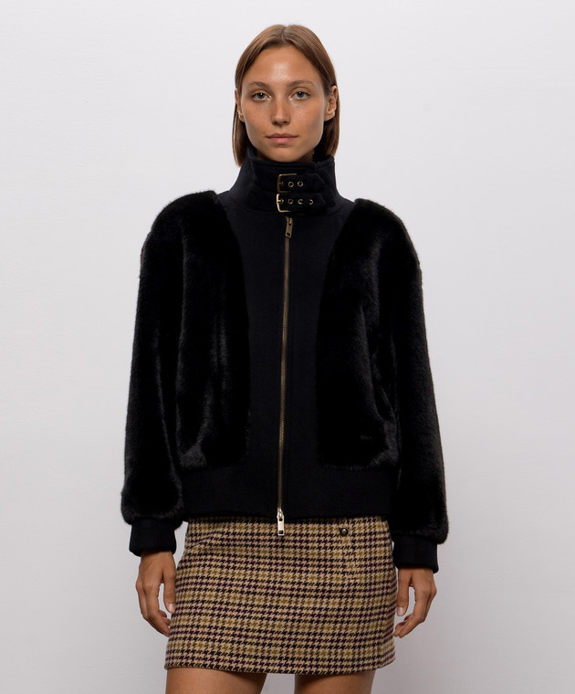 Twinset Черная куртка 262TT2180 изображение 3