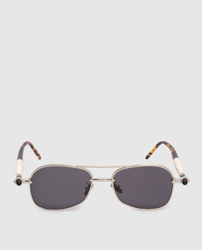 Kuboraum Сріблясті сонцезахисні окуляри P75 KRSP75LGH000002Y