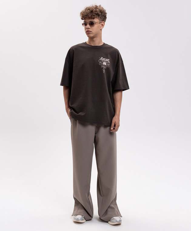 AMIRI Бежевые штаны AMBMPA1086 изображение 2