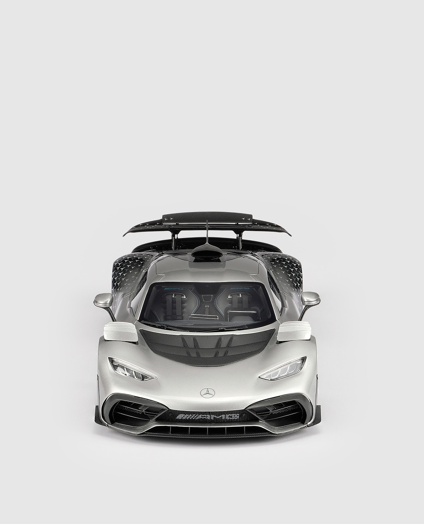 Amalgam Сірий сувенір у формі автомобіля Mercedes-AMG ONE M6188 зображення 6