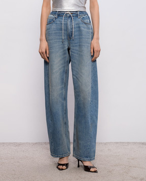 Alexander Wang Сині джинси з ефектом потертості 4DC2264165