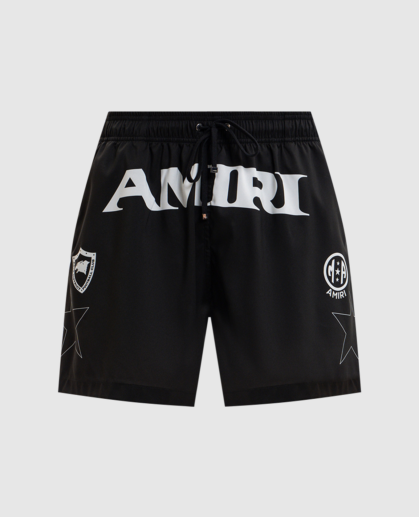 

Черные шорты для плавания с принтом логотипа, Черный, Плавательные шорты