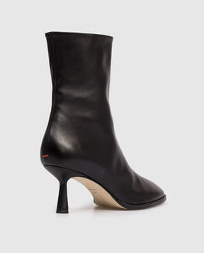 Aeyde Чорні шкіряні ботильйони Dorothy ABKLND65ST123800007