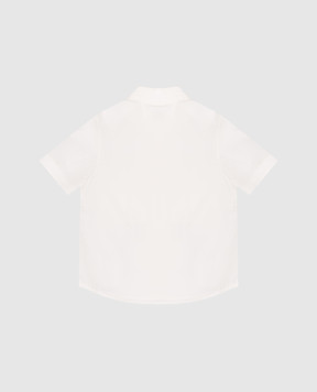 C.P. Company Дитяча біла сорочка з вишивкою логотипа CUC00JLLC0448