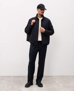 Moncler Бежева футболка з вишивкою логотипа L10918C0001589AYY