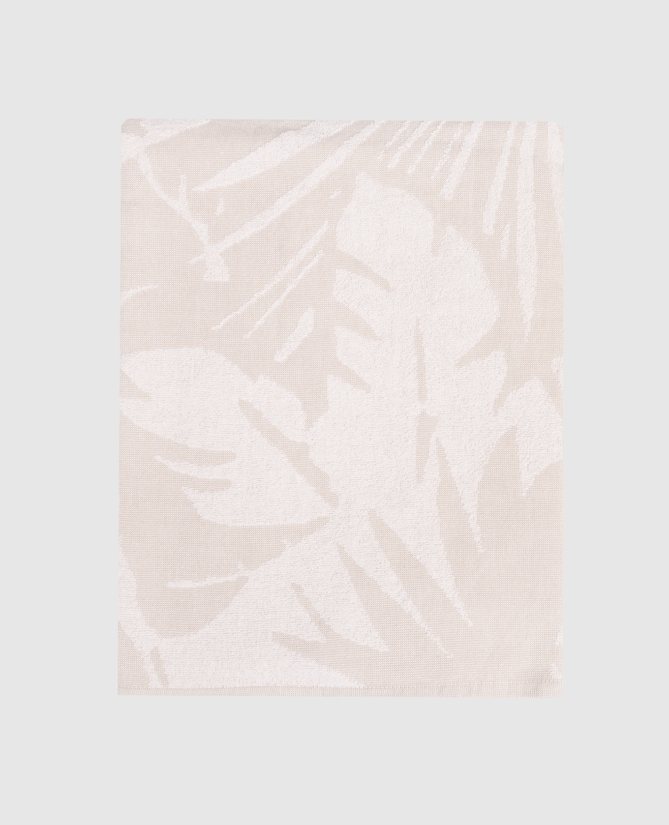 Бежевое полотенце Botanic