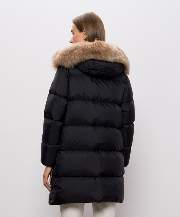 Moncler Черный пуховик Aphroties L20931C0002553A5E изображение 4