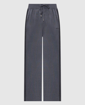 Juun.j Сірі спортивні штани з лампасами JC6221P713