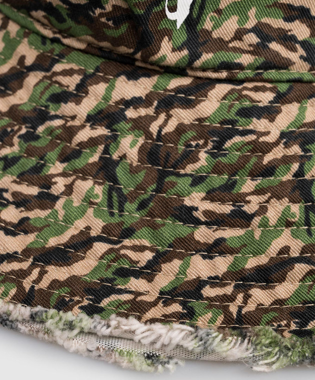 Palm Angels Панама в камуфляжном принте PMLA03AS26FAB002 изображение 3