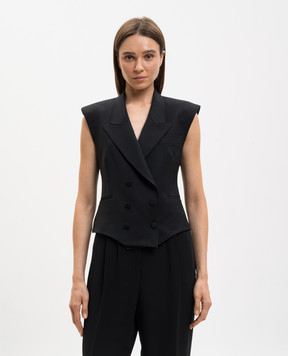 Jacob Lee Черный жилет WV0020SS26B