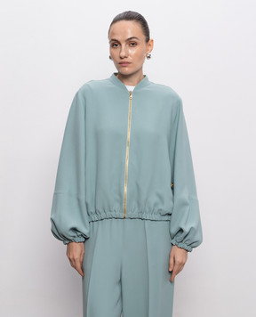 Fabiana Filippi Бірюзовий бомбер GCD216F167D870