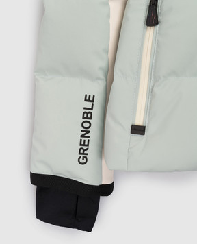 Moncler Grenoble ENFANT Детский голубой горнолыжный пуховик New Guyane K29571A000085399D810