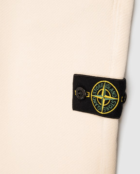 Stone Island Детские бежевые джоггеры с логотипом патча L2S166200004S04251012