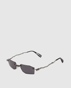 Kuboraum Сірі складні сонцезахисні окуляри H40 KRSH40BB0000004Y