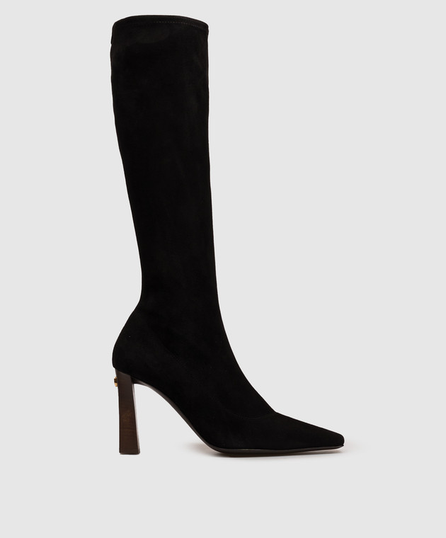 Giuseppe Zanotti Черные замшевые сапоги I680000