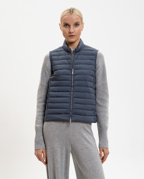 MooRER Синий пуховый жилет OPRAH OPRAHS3