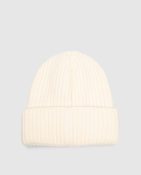 Moncler Шапка з вовни та кашеміру кольору айворі L20933B00059M4281