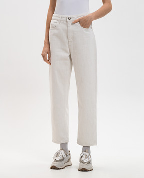 MooRER Белые джинсы Phoebe PHOEBE214