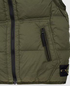 Stone Island Дитячий зелений пуховий жилет L2S16G100001S002868