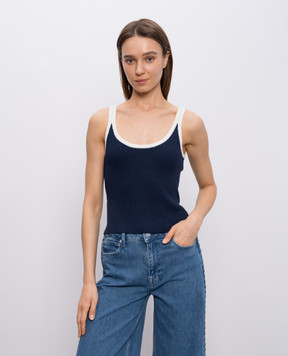 Simkhai Синяя майка Rayne 2262166K