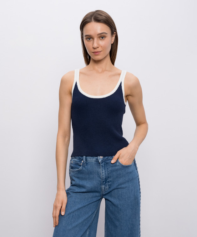 Simkhai Синяя майка Rayne 2262166K изображение 3