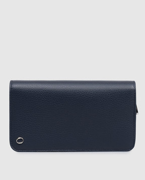 Orciani Синий кожаный кошелек SU0125MIC