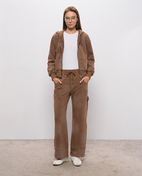 3.1 Phillip Lim Коричневі спортивні штани F26151432TFT