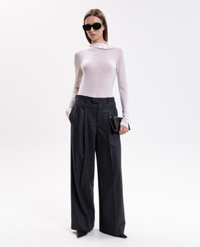 Carven Джемпер цвета айвори из шерсти 6262K21181