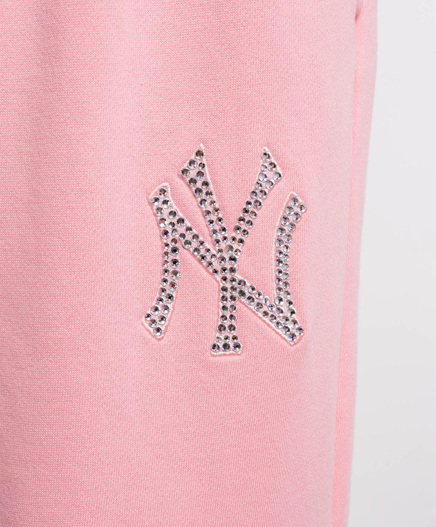 Sporty & Rich Рожеві утеплені спортивні штани Yankees PA0712218300PL151 зображення 5