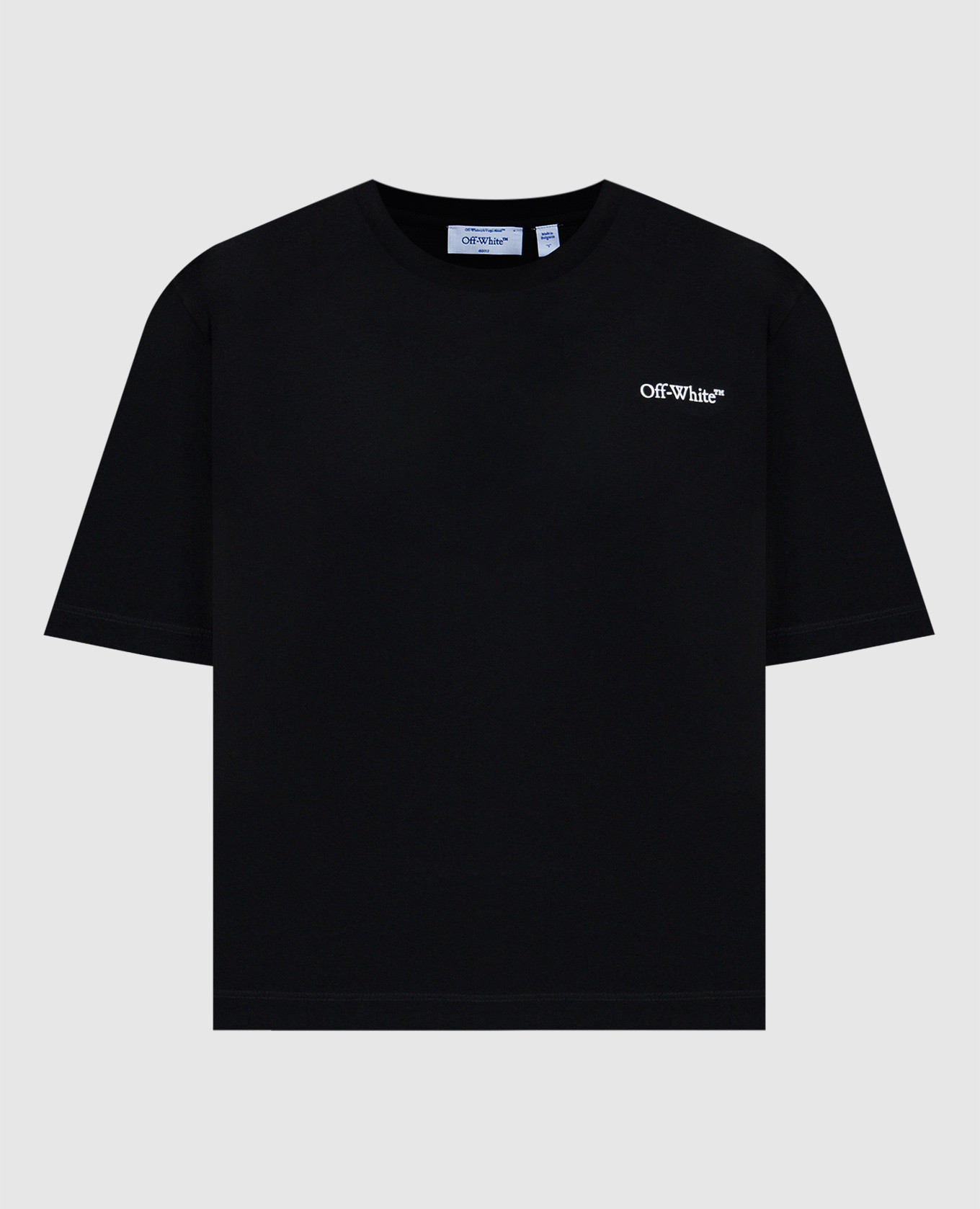 

Черная футболка с логотипом, Черный, Футболки