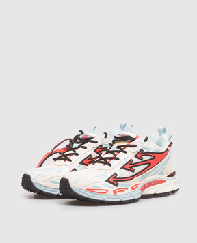 Off-White Кроссовки Be Right Back цвета айвори OMIA295S26FAB005