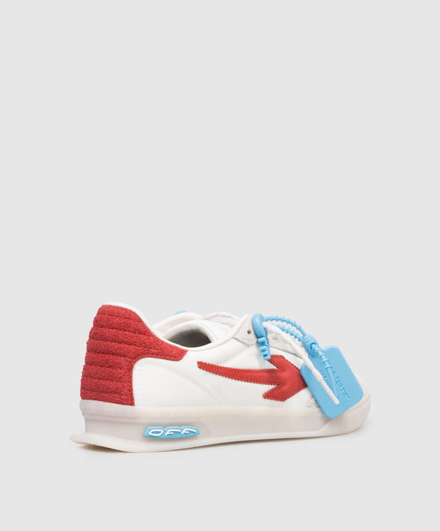 Off-White Комбинированные белые кроссовки End Of Play OWIA28NS26FAB002 изображение 3