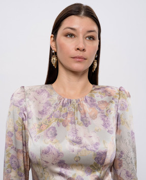 CelesteG Золотые серьги с фианитами 2217