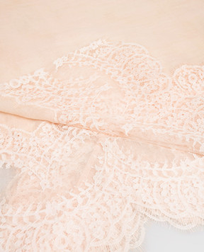 Ermanno Scervino Рожевий шарф з кашеміру D485R302APQBV