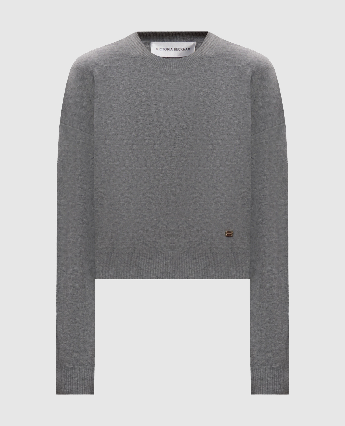 Серый джемпер Luna из шерсти и кашемира