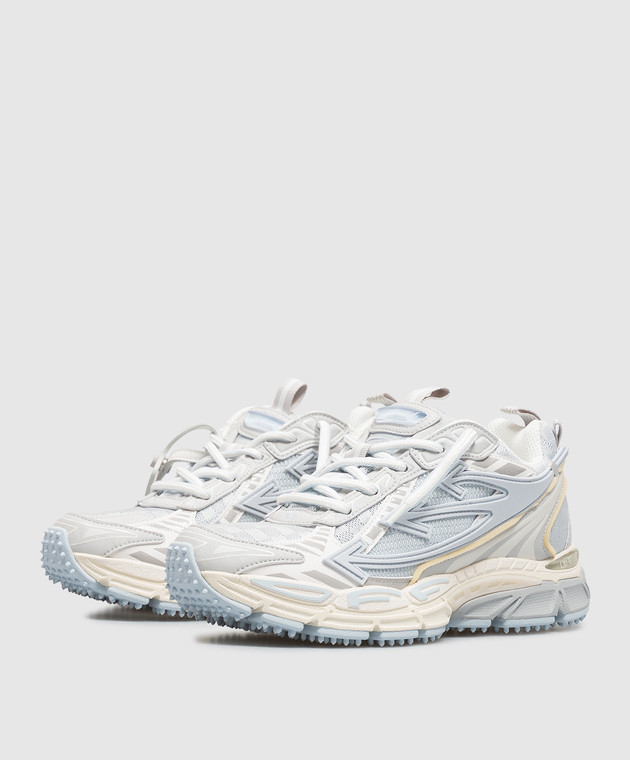 Off-White Голубые кроссовки Be Right Back OF05750455 изображение 2