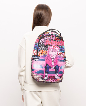 Sprayground Детский розовый рюкзак KITTY CASH - WHATEVER IT TAKES 910B7826NSZ