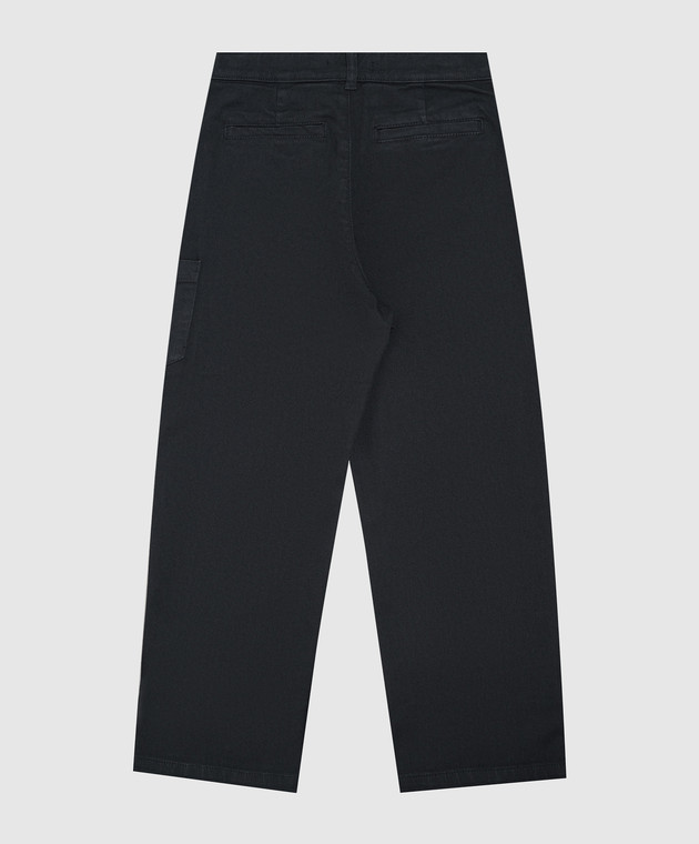 Balmain Дитячі чорні джинси BZ6L30Z3702810 зображення 2
