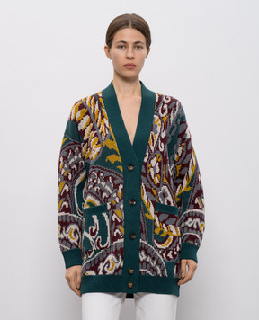Etro Кардиган з вовною у візерунок WRKE0159AQ297